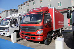 福田 欧马可3系 156马力 4X2 4.8米排半厢式载货车(BJ5089VECEA-FA)