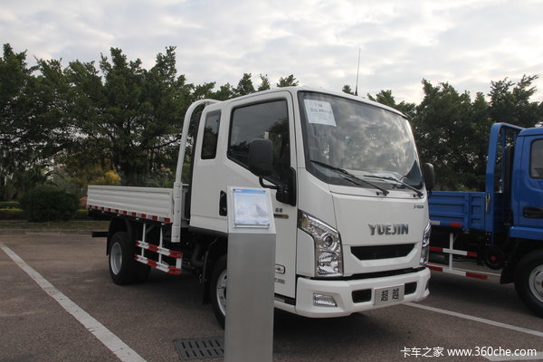 跃进 超越C500-42 140马力 5.33米排半栏板载货车(NJ1082ZKDCWZ)