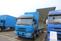 青岛解放 悍威(J5M)重卡 240马力 6X4 9.5米排半栏板载货车(CA1253P1K2L7T1EA80)
