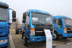 青岛解放 赛龙中卡 160马力 4X2 6.8米排半栏板载货车(CA5161CCYPK2L2EA80-1)