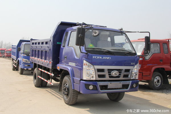 时代 金刚728 120马力 3.9米自卸车(bj3123djpfa-1)外观图片