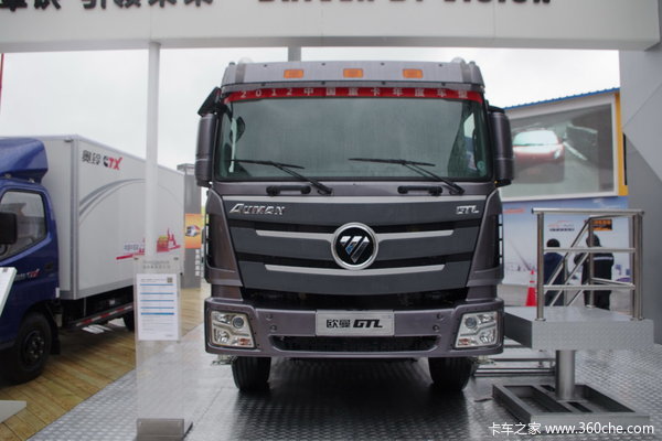 福田 欧曼GTL 6系重卡 300马力 8X4 7.4米自卸车(BJ3319DMPKC-AB)