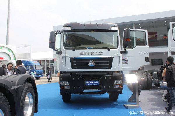 中国重汽 汕德卡SITRAK C7H重卡 360马力 6X4自卸车(底盘)(ZZ1256N404MD1)