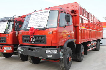 东风南充 龙腾重卡 230马力 6X2 9.6米LNG仓栅式载货车 (EQ1252GN1-30) 卡车图片