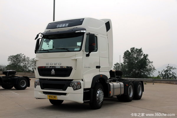 中国重汽 HOWO-T7H重卡 390马力 6X4 牵引车（ZZ4257V324HC1B/V2GB-1）