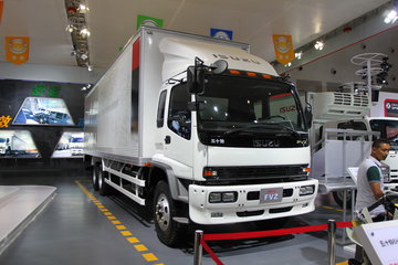 庆铃 FVZ重卡 300马力 6X4 9.3米厢式载货车(QL1250RTFZ)