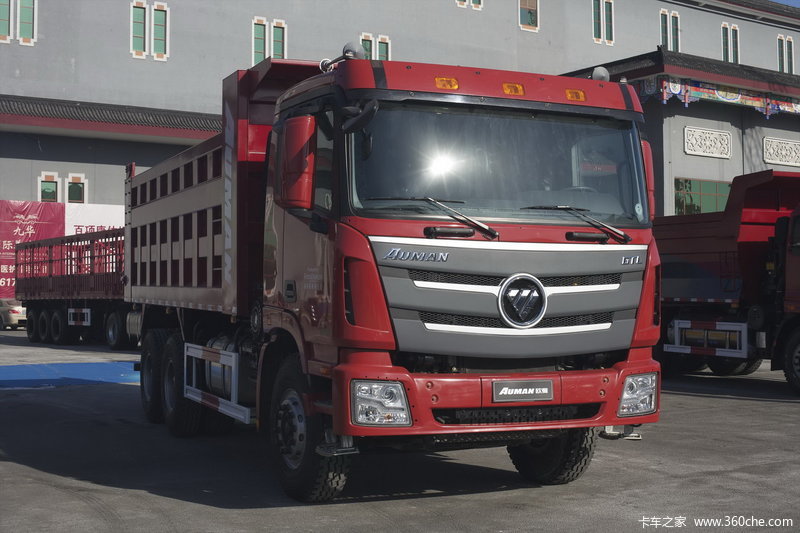 【图】福田 欧曼gtl 9系重卡 375马力 6x4 6米自卸车(bj3259dlpke)