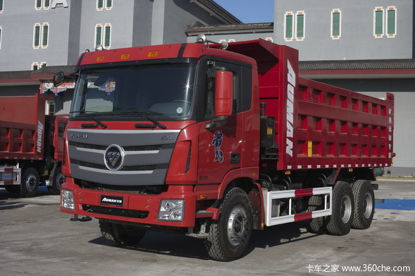 福田 欧曼GTL 9系重卡 320马力 6X4 5.4米自卸车(BJ3259DLPKB-AC)