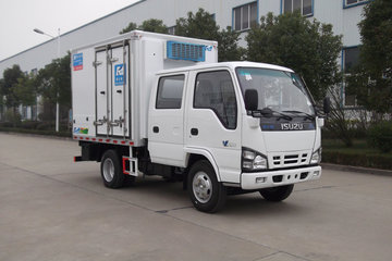 庆铃 五十铃600P 120马力 4X2 冷藏车(康飞牌)(KFT5043XLC41)