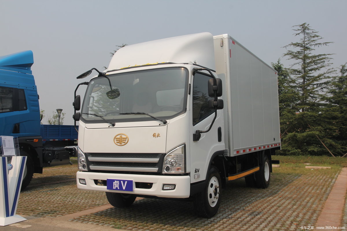解放 虎VN 95马力 3.65米单排厢式运输车轻卡