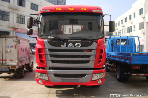 江淮 格尔发K3W重卡 350马力 8X4 9.6米厢式载货车(HFC5311XXYP1K2H45S3V)
