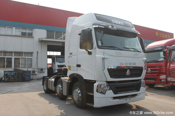 中国重汽 HOWO T7H重卡 400马力 6X2牵引车(高顶)(16挡)(ZZ4257V323HD1)