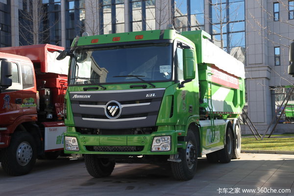 福田 欧曼GTL 9系重卡 430马力 6X4 6.5米自卸车(运输型)(BJ3259DLPKE-XB)