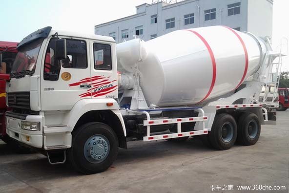 中国重汽 金王子 336马力 6X4 混凝土搅拌车