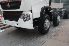 中国重汽 HOWO-T7H重卡 400马力 8X4 混凝土搅拌车(底盘)(ZZ1317N366MD1)