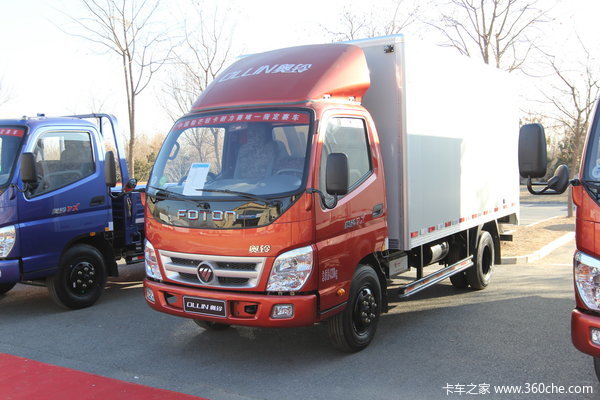 福田 奥铃CTX 143马力 4.165米单排厢式轻卡(0.65吨公告)(BJ5049XSH-FA)