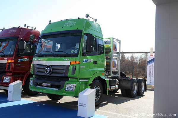 福田 欧曼ETX 6系重卡 380马力 6X4 LNG牵引车(BJ4253SNFCB-AC)