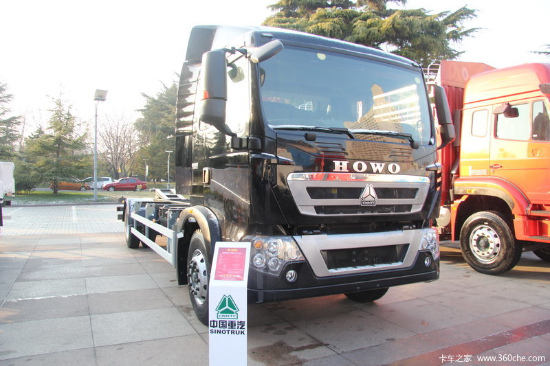 【图】中国重汽 howo t5g重卡 280马力 4x2载货车(zz1167k561gd1)