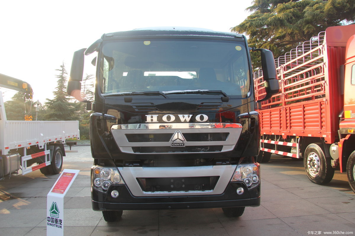 【图】中国重汽 howo t5g重卡 280马力 4x2载货车(zz1167k561gd1)