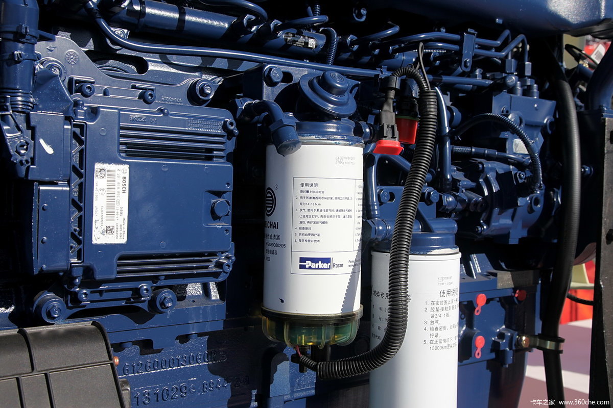 潍柴 wp10系列 潍柴wp10.336e40 国四 发动机 外观