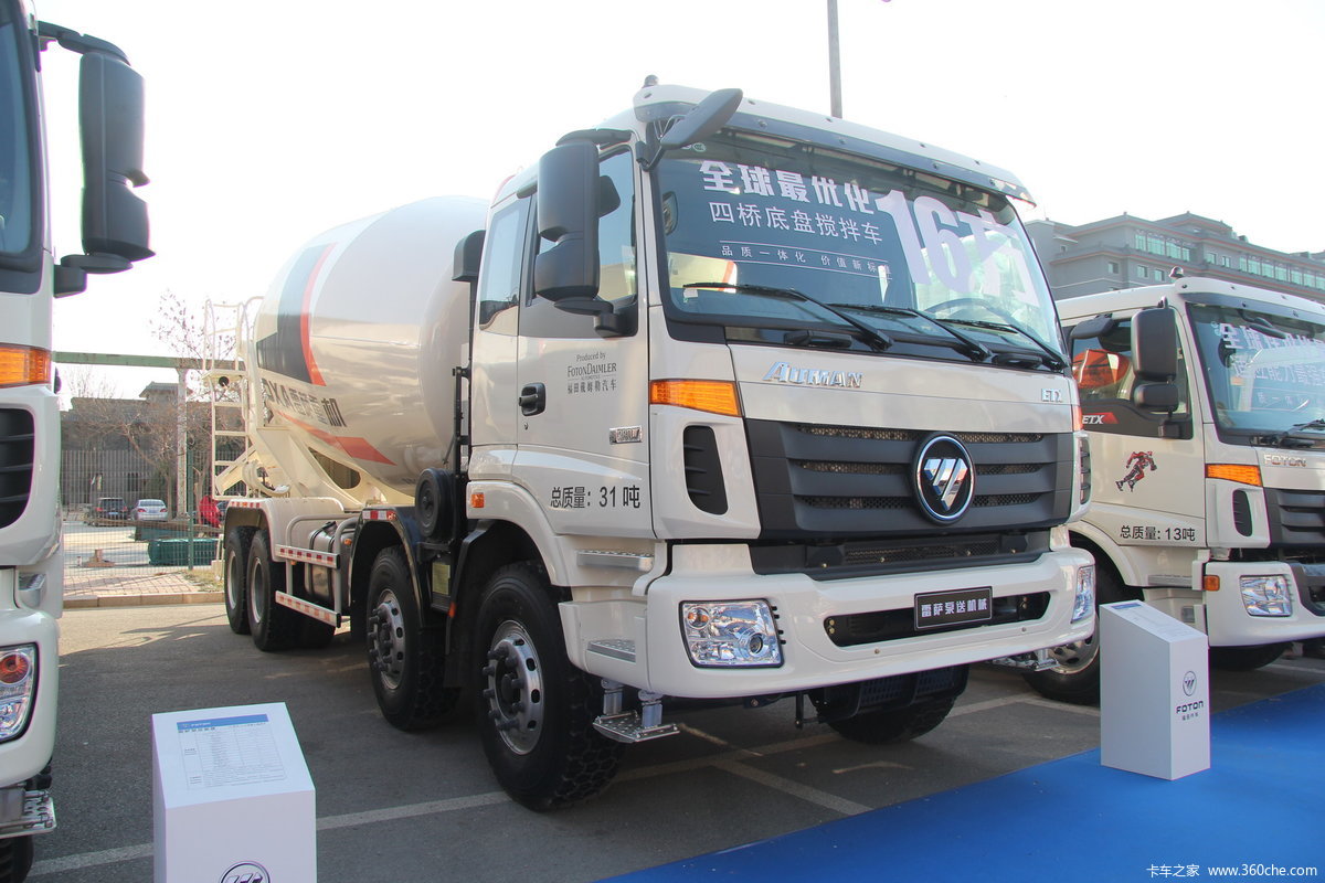 【图】雷萨 l8系列 380马力 8x4 混凝土搅拌车_实拍图片_147795_卡车