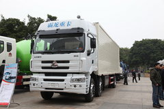 东风柳汽 乘龙M5重卡 280马力 8X4 9.6米厢式载货车(LZ5311XXYQELA)
