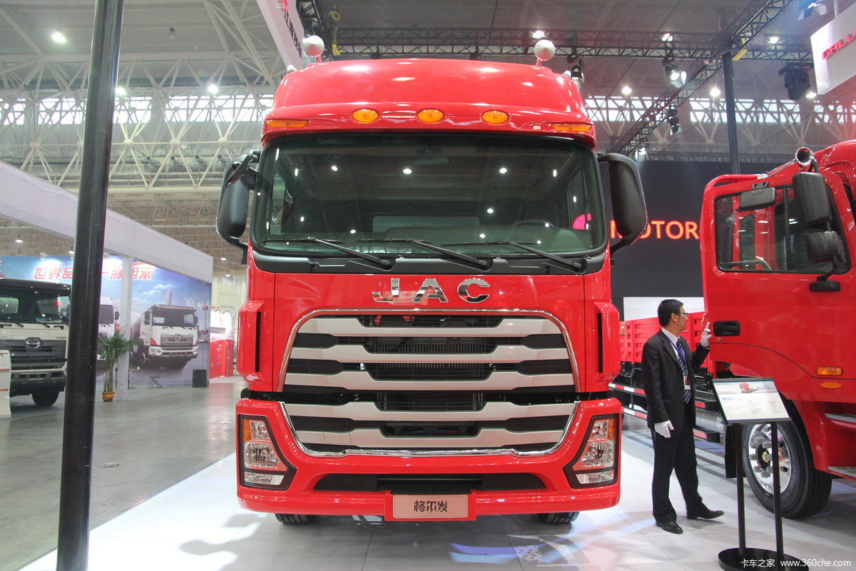 【图】江淮 格尔发k5系列重卡 430马力 6x4 牵引车_实拍图片_151702