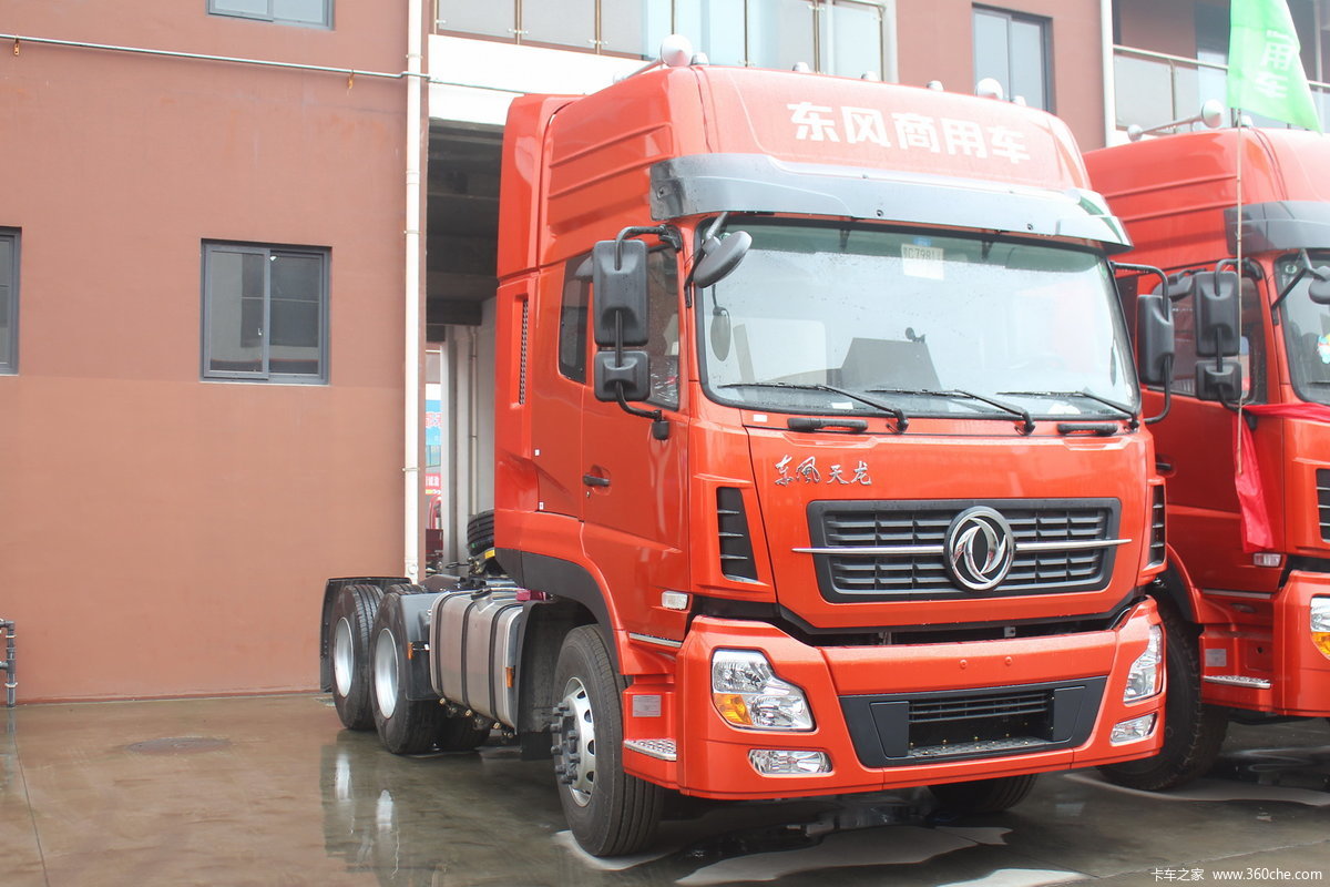 【图】东风商用车 天龙重卡 385马力 6x4牵引车(dfl4251ax16a)_实拍