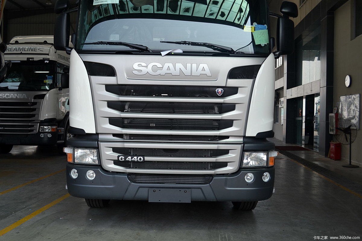 【图】斯堪尼亚 g系列重卡 440马力 6x2r牵引车(型号g440 streamline)