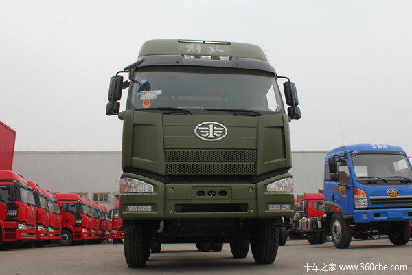 一汽解放 J6P重卡 420马力 8X4 7.6米自卸车(CA3310P66K24L4T4AE5)