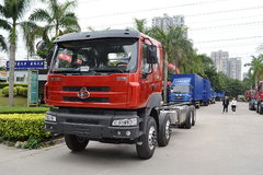 东风柳汽 乘龙M5重卡 350马力 8X4 9.6米栏板载货车底盘(东风康明斯)(LZ1310QELA)