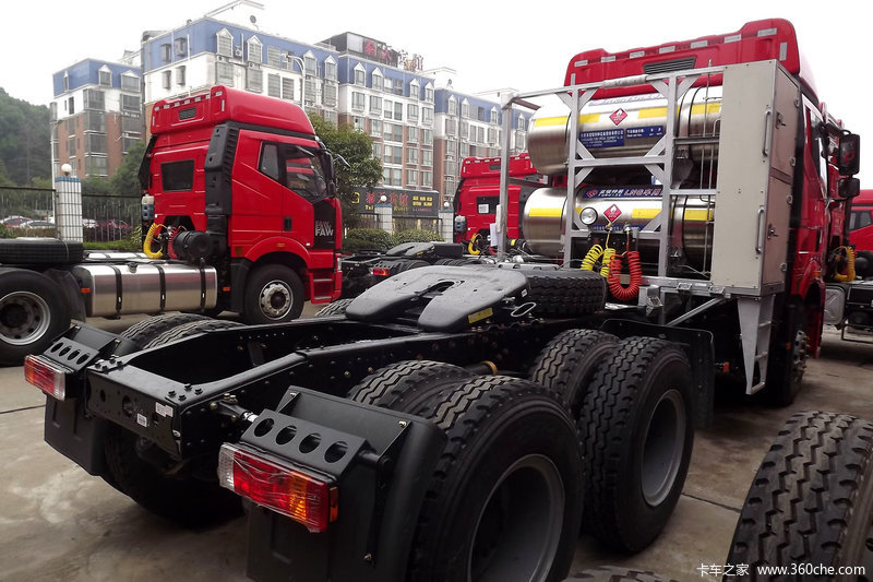 【图】一汽解放 j6p重卡 390马力 6x4 lng牵引车(ca4250p66t1a2e22m4)