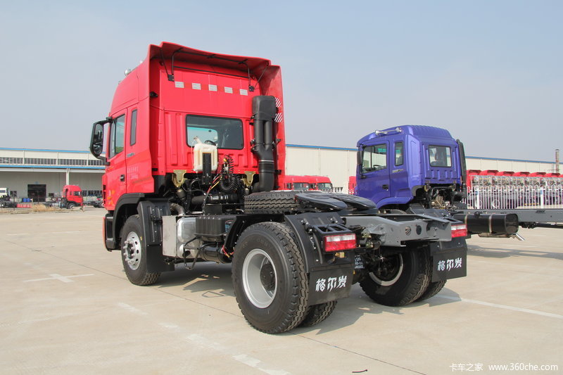 【图】江淮 格尔发k3重卡 300马力 4x2牵引车(hfc4181p1k4a35f)_实拍