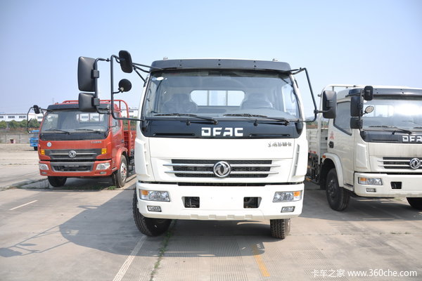 东风 多利卡L系列中卡 160马力 4X2 6.7米栏板载货车(DFA1160L11D7)
