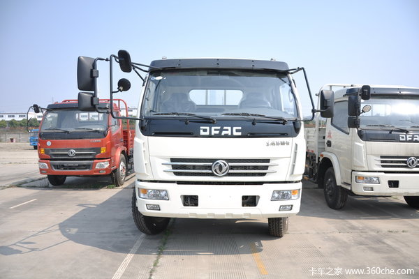 东风 多利卡L系列中卡 140马力 4X2 6.7米栏板载货车(DFA1140L11D7)