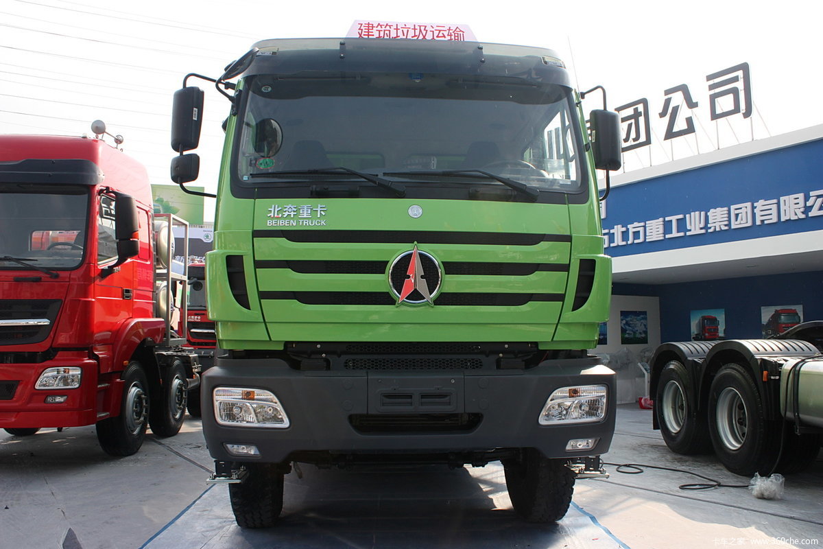 北奔 NG80B重卡 375马力 6X4 5.4米自卸车(渣土车)