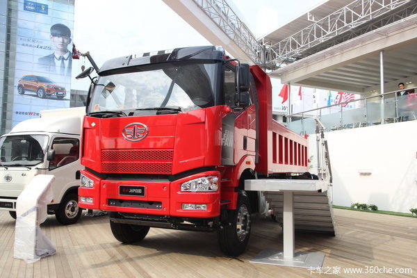 一汽解放 J6P重卡 350马力 6X4 6米LNG自卸车(CA3250P66L2T1E24M5)
