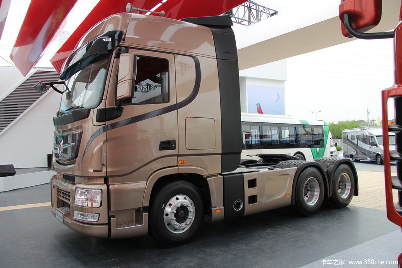 【图】东风商用车 天龙旗舰kx 480马力 6x4 amt自动挡牵引车(dfh4250c