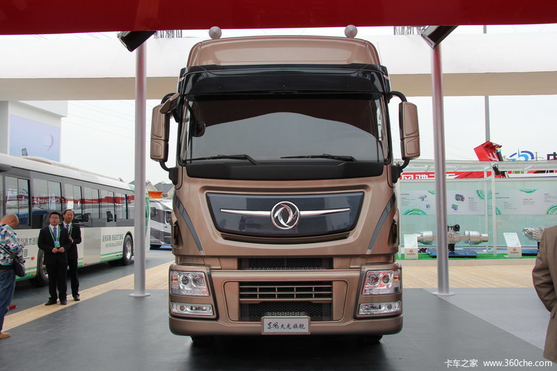 【图】东风商用车 天龙旗舰kx 480马力 6x4 amt自动挡牵引车(dfh4250c