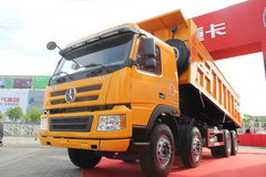大运 新N8E重卡 336马力 8X4 6.8米LNG自卸车(CGC3313N52DA)