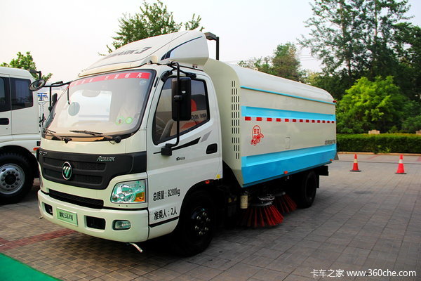 福田 欧马可3系 143马力 4X2 扫路车(亚洁牌)(BQJ5081TSL)