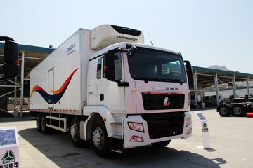 中国重汽 汕德卡SITRAK G7H 280马力 8X4 冷藏车(中集牌)(ZZ1316M466GD1)