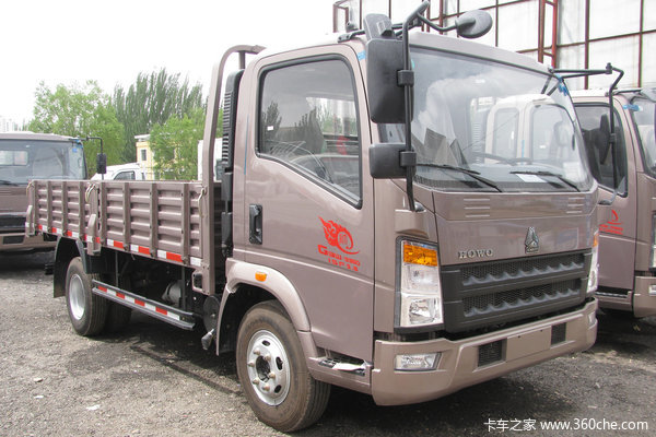 中国重汽HOWO 统帅 154马力 6.2米单排栏板载货车(ZZ1147H451CE1)
