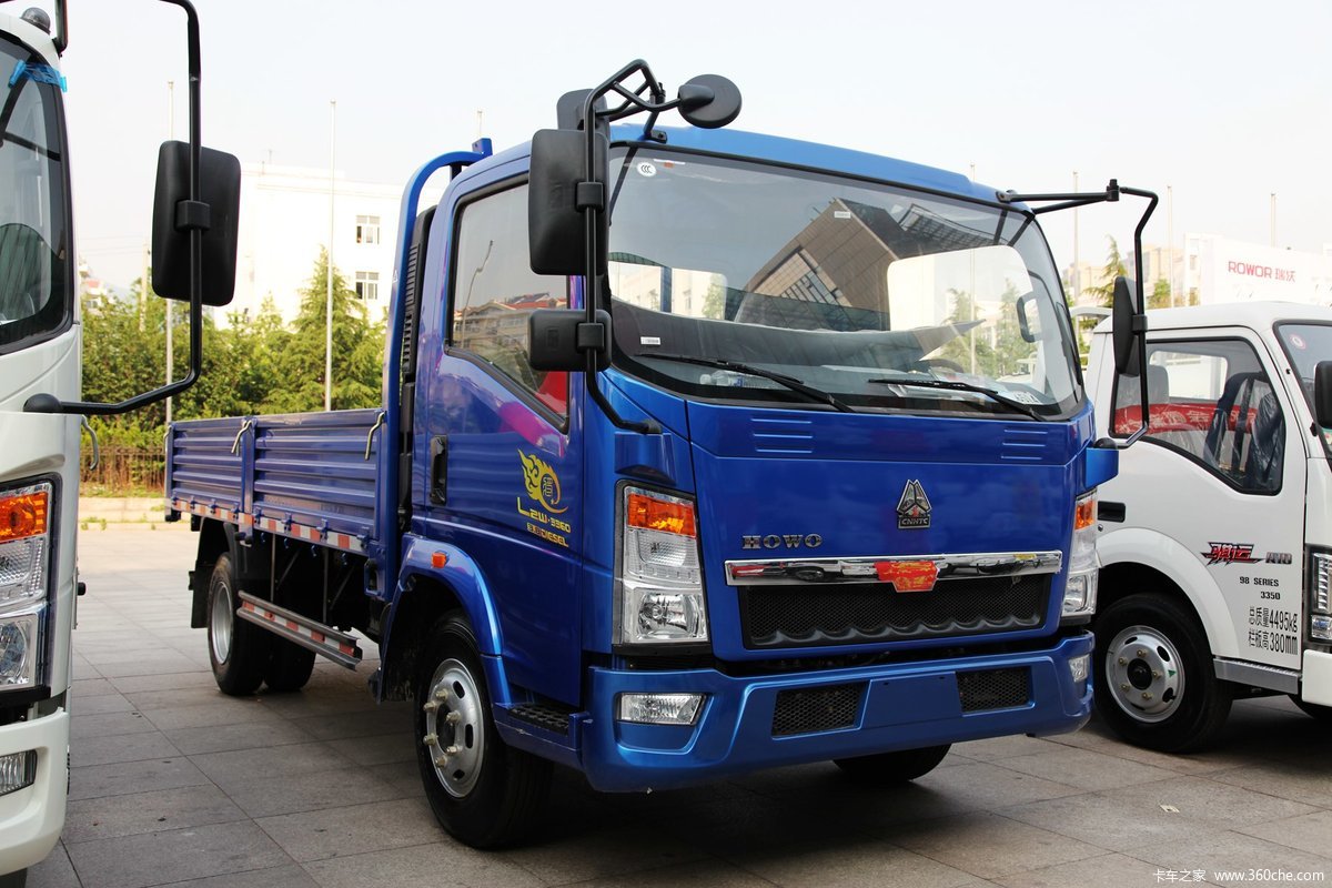 中国重汽HOWO 悍将 170马力 6.2米单排栏板载货车