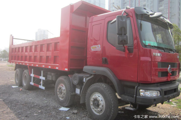 东风柳汽 乘龙重卡 260马力 8X4 6.8米自卸车(LZ3310REB)