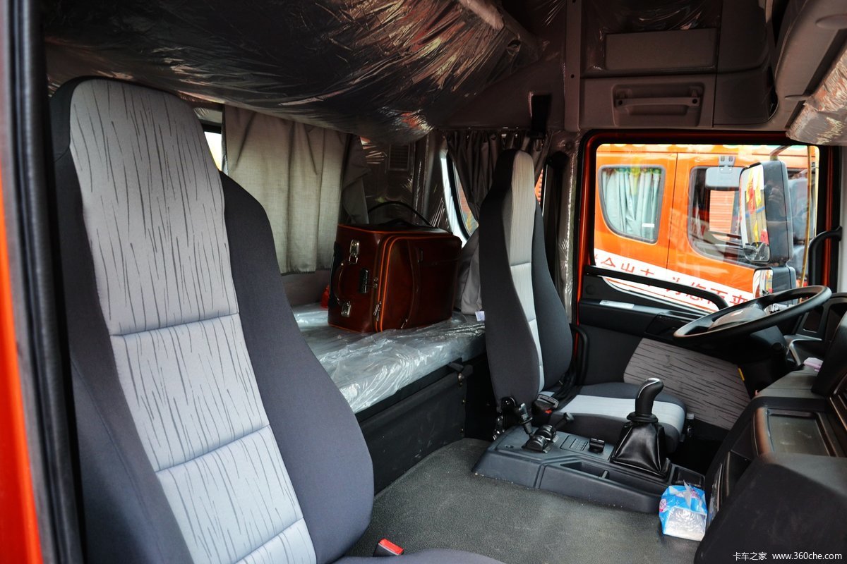联合卡车 u420重卡 420马力 6x4牵引车(sqr4251d6zt4-6) 驾驶室