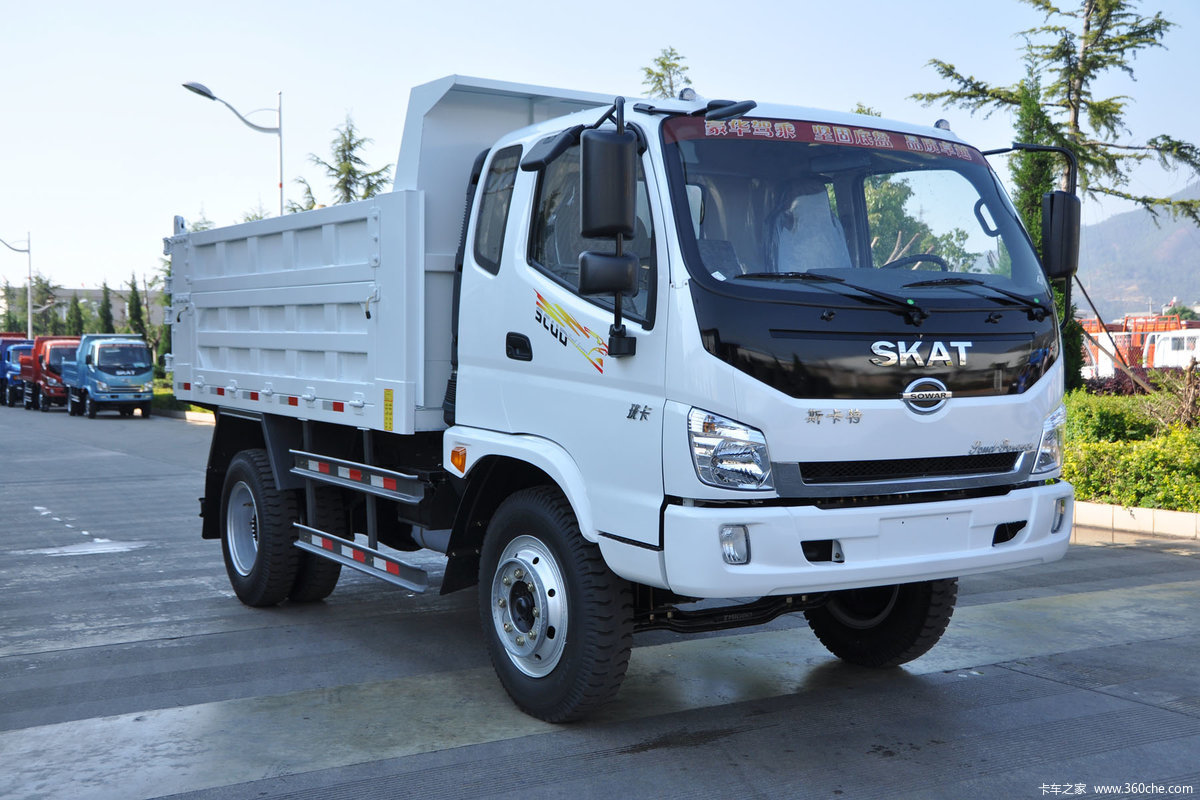 【图】时骏 斯卡特轻卡 135马力 4米自卸车(lfj3040t1)_实拍图片