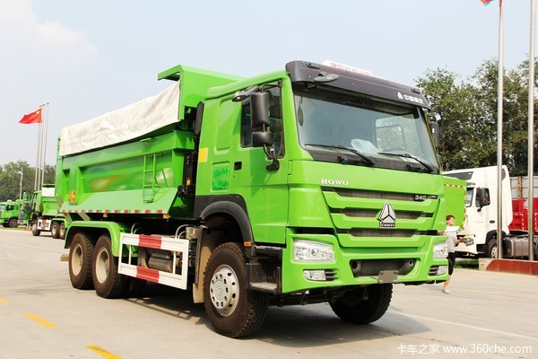 中国重汽 HOWO重卡 380马力 6X4 6米自卸车(ZZ3257N4347E1)