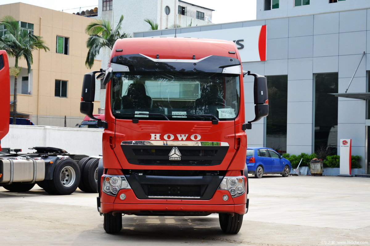 【图】中国重汽 howo t5g重卡 340马力 4x2牵引车(zz4187n361gd1)