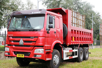 中国重汽 HOWO重卡 340马力 6X4 6.3米自卸车(ZZ3257N4147D1)